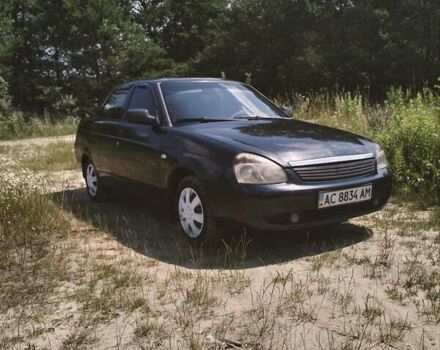 Чорний ВАЗ 2170 Priora, об'ємом двигуна 1.6 л та пробігом 173 тис. км за 1400 $, фото 1 на Automoto.ua