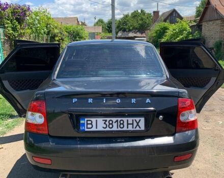 Черный ВАЗ 2170 Priora, объемом двигателя 1.6 л и пробегом 150 тыс. км за 1902 $, фото 1 на Automoto.ua