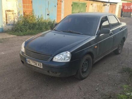 Чорний ВАЗ 2170 Priora, об'ємом двигуна 1.6 л та пробігом 180 тис. км за 3000 $, фото 1 на Automoto.ua