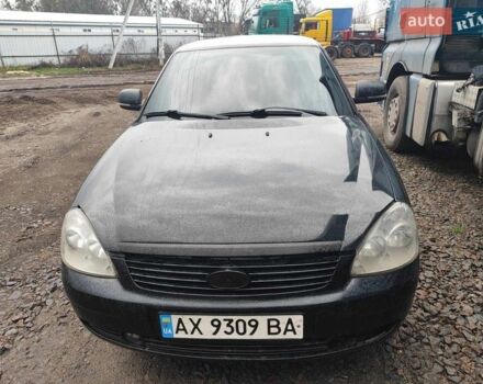 Чорний ВАЗ 2170 Priora, об'ємом двигуна 1.6 л та пробігом 160 тис. км за 2600 $, фото 1 на Automoto.ua