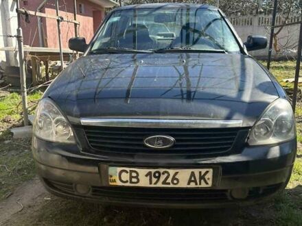 ВАЗ 2170 Priora 2008 в Новгород-Северском на Automoto.ua Черный ВАЗ 2170 Priora, объемом двигателя 1.6 л и пробегом 135 тыс. км за 2100 $, фото 1 на Automoto.ua