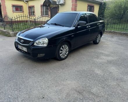Чорний ВАЗ 2170 Priora, об'ємом двигуна 1.6 л та пробігом 250 тис. км за 1750 $, фото 1 на Automoto.ua