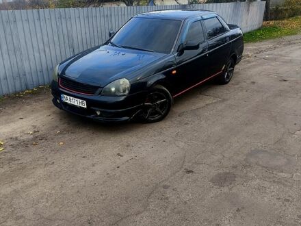 Черный ВАЗ 2170 Priora, объемом двигателя 1.6 л и пробегом 190 тыс. км за 2500 $, фото 1 на Automoto.ua