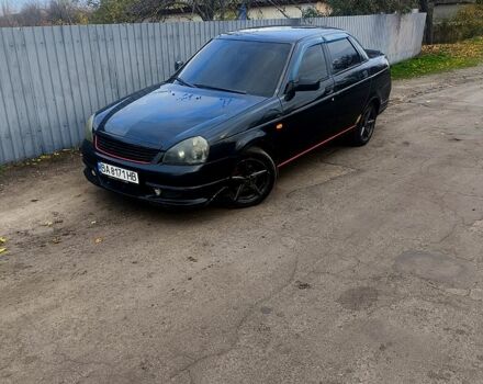Чорний ВАЗ 2170 Priora, об'ємом двигуна 1.6 л та пробігом 190 тис. км за 2500 $, фото 1 на Automoto.ua