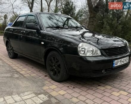 Черный ВАЗ 2170 Priora, объемом двигателя 1.6 л и пробегом 125 тыс. км за 2799 $, фото 1 на Automoto.ua