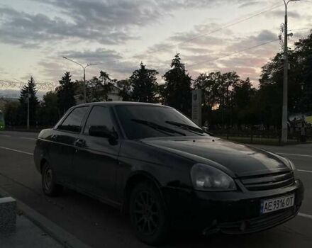 Чорний ВАЗ 2170 Priora, об'ємом двигуна 1.6 л та пробігом 270 тис. км за 2200 $, фото 1 на Automoto.ua