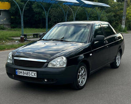 Черный ВАЗ 2170 Priora, объемом двигателя 1.6 л и пробегом 260 тыс. км за 2799 $, фото 1 на Automoto.ua