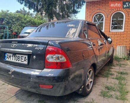 Чорний ВАЗ 2170 Priora, об'ємом двигуна 1.6 л та пробігом 160 тис. км за 800 $, фото 1 на Automoto.ua