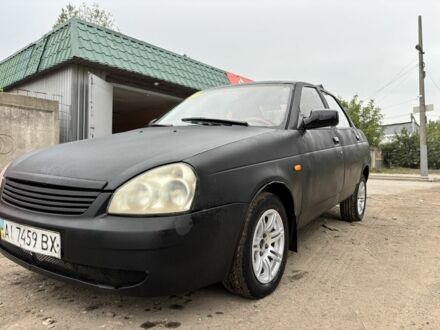 Черный ВАЗ 2170 Priora, объемом двигателя 1.6 л и пробегом 470 тыс. км за 1747 $, фото 1 на Automoto.ua