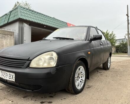 Черный ВАЗ 2170 Priora, объемом двигателя 1.6 л и пробегом 470 тыс. км за 1747 $, фото 1 на Automoto.ua