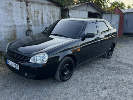 Чорний ВАЗ 2170 Priora, об'ємом двигуна 1.6 л та пробігом 143 тис. км за 2200 $, фото 1 на Automoto.ua