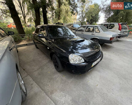 Черный ВАЗ 2170 Priora, объемом двигателя 1.6 л и пробегом 300 тыс. км за 3200 $, фото 1 на Automoto.ua