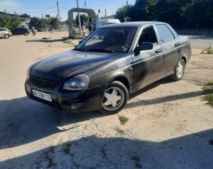 Чорний ВАЗ 2170 Priora, об'ємом двигуна 1.6 л та пробігом 123 тис. км за 1902 $, фото 1 на Automoto.ua