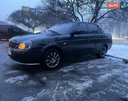 Черный ВАЗ 2170 Priora, объемом двигателя 1.6 л и пробегом 170 тыс. км за 3000 $, фото 1 на Automoto.ua