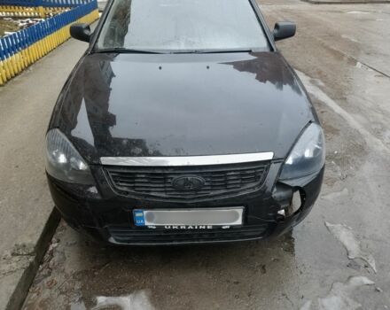 Черный ВАЗ 2170 Priora, объемом двигателя 1.6 л и пробегом 150 тыс. км за 673 $, фото 1 на Automoto.ua