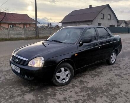 Черный ВАЗ 2170 Priora, объемом двигателя 1.6 л и пробегом 193 тыс. км за 2000 $, фото 1 на Automoto.ua