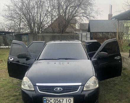 Черный ВАЗ 2170 Priora, объемом двигателя 1.6 л и пробегом 211 тыс. км за 2800 $, фото 1 на Automoto.ua