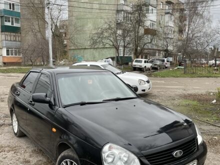 Чорний ВАЗ 2170 Priora, об'ємом двигуна 1.6 л та пробігом 250 тис. км за 1900 $, фото 1 на Automoto.ua