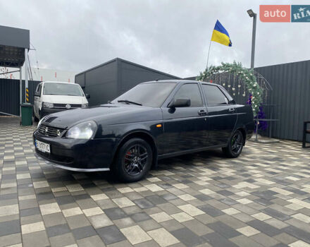 Черный ВАЗ 2170 Priora, объемом двигателя 1.6 л и пробегом 168 тыс. км за 3000 $, фото 1 на Automoto.ua