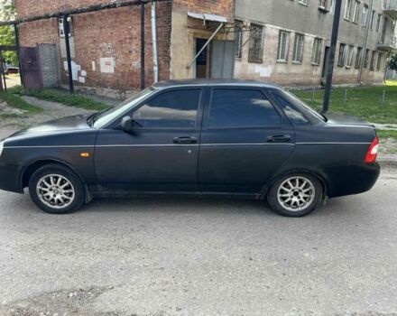 Черный ВАЗ 2170 Priora, объемом двигателя 1.6 л и пробегом 175 тыс. км за 2000 $, фото 1 на Automoto.ua