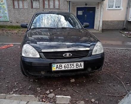 Черный ВАЗ 2170 Priora, объемом двигателя 1.6 л и пробегом 300 тыс. км за 1500 $, фото 1 на Automoto.ua