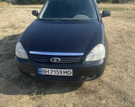 Чорний ВАЗ 2170 Priora, об'ємом двигуна 1.6 л та пробігом 200 тис. км за 1399 $, фото 1 на Automoto.ua