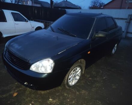 Черный ВАЗ 2170 Priora, объемом двигателя 1.6 л и пробегом 138 тыс. км за 1450 $, фото 1 на Automoto.ua