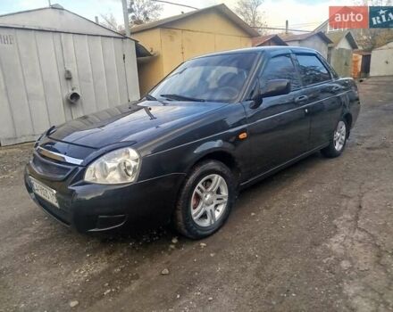 Чорний ВАЗ 2170 Priora, об'ємом двигуна 1.6 л та пробігом 142 тис. км за 2200 $, фото 1 на Automoto.ua