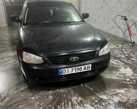 Черный ВАЗ 2170 Priora, объемом двигателя 1.6 л и пробегом 300 тыс. км за 2300 $, фото 1 на Automoto.ua