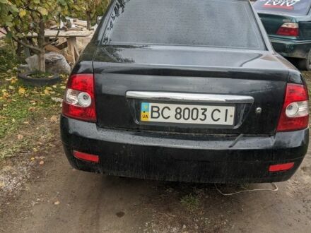 Черный ВАЗ 2170 Priora, объемом двигателя 1.5 л и пробегом 615 тыс. км за 1450 $, фото 1 на Automoto.ua