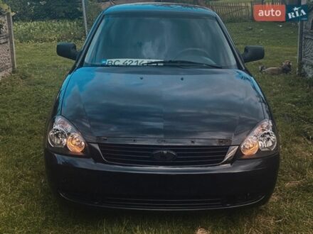 Чорний ВАЗ 2170 Priora, об'ємом двигуна 1.6 л та пробігом 174 тис. км за 2000 $, фото 1 на Automoto.ua