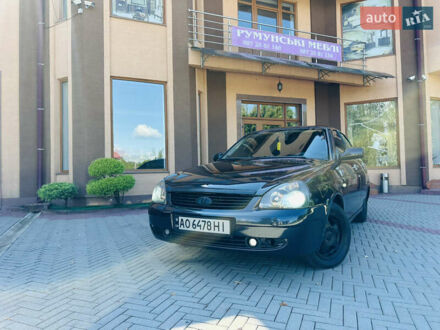Черный ВАЗ 2170 Priora, объемом двигателя 1.6 л и пробегом 150 тыс. км за 2350 $, фото 1 на Automoto.ua
