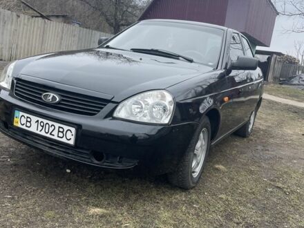 Чорний ВАЗ 2170 Priora, об'ємом двигуна 1.6 л та пробігом 182 тис. км за 2300 $, фото 1 на Automoto.ua