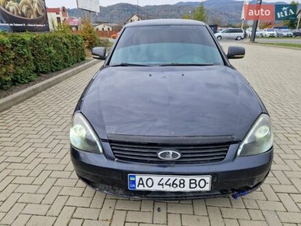 Черный ВАЗ 2170 Priora, объемом двигателя 1.6 л и пробегом 220 тыс. км за 1500 $, фото 1 на Automoto.ua