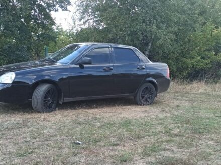 Черный ВАЗ 2170 Priora, объемом двигателя 1.6 л и пробегом 210 тыс. км за 3500 $, фото 1 на Automoto.ua