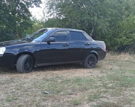 Черный ВАЗ 2170 Priora, объемом двигателя 1.6 л и пробегом 210 тыс. км за 3500 $, фото 1 на Automoto.ua