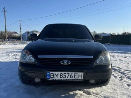 Черный ВАЗ 2170 Priora, объемом двигателя 1.6 л и пробегом 174 тыс. км за 3300 $, фото 1 на Automoto.ua