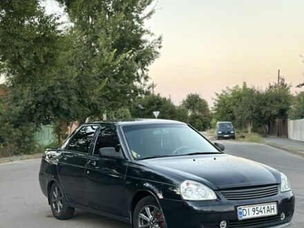 Чорний ВАЗ 2170 Priora, об'ємом двигуна 1.6 л та пробігом 351 тис. км за 2606 $, фото 1 на Automoto.ua