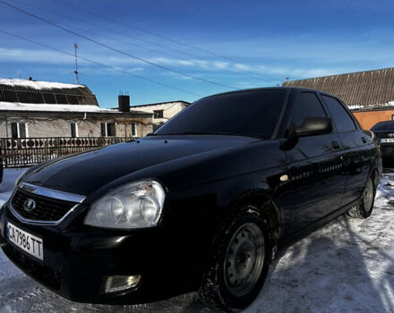 Черный ВАЗ 2170 Priora, объемом двигателя 1.6 л и пробегом 170 тыс. км за 3200 $, фото 1 на Automoto.ua