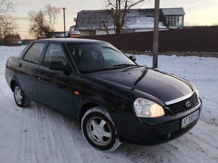 Чорний ВАЗ 2170 Priora, об'ємом двигуна 1.6 л та пробігом 192 тис. км за 1900 $, фото 1 на Automoto.ua