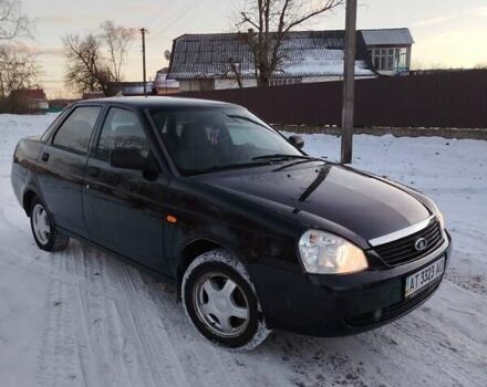 Чорний ВАЗ 2170 Priora, об'ємом двигуна 1.6 л та пробігом 192 тис. км за 1900 $, фото 1 на Automoto.ua