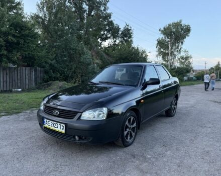Черный ВАЗ 2170 Priora, объемом двигателя 1.6 л и пробегом 230 тыс. км за 1750 $, фото 1 на Automoto.ua