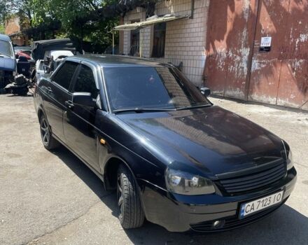 Черный ВАЗ 2170 Priora, объемом двигателя 1.6 л и пробегом 100 тыс. км за 2400 $, фото 1 на Automoto.ua