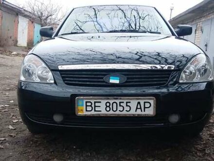 Чорний ВАЗ 2170 Priora, об'ємом двигуна 1.6 л та пробігом 121 тис. км за 3000 $, фото 1 на Automoto.ua