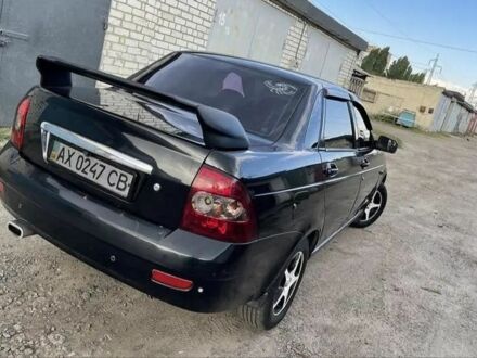Черный ВАЗ 2170 Priora, объемом двигателя 1.6 л и пробегом 223 тыс. км за 1200 $, фото 1 на Automoto.ua