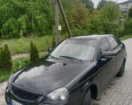 Черный ВАЗ 2170 Priora, объемом двигателя 1.6 л и пробегом 130 тыс. км за 2450 $, фото 1 на Automoto.ua