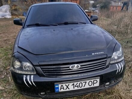 ВАЗ 2170 Priora 2009 у Изюме на Automoto.ua Чорний ВАЗ 2170 Priora, об'ємом двигуна 1.6 л та пробігом 390 тис. км за 1309 $, фото 1 на Automoto.ua