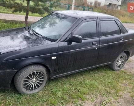 Чорний ВАЗ 2170 Priora, об'ємом двигуна 1.6 л та пробігом 216 тис. км за 2000 $, фото 1 на Automoto.ua