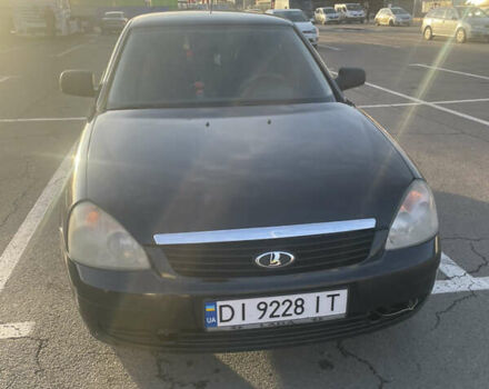 Черный ВАЗ 2170 Priora, объемом двигателя 1.6 л и пробегом 230 тыс. км за 1750 $, фото 1 на Automoto.ua