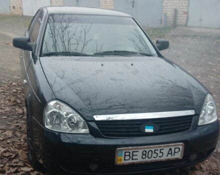 Черный ВАЗ 2170 Priora, объемом двигателя 1.6 л и пробегом 121 тыс. км за 3200 $, фото 1 на Automoto.ua